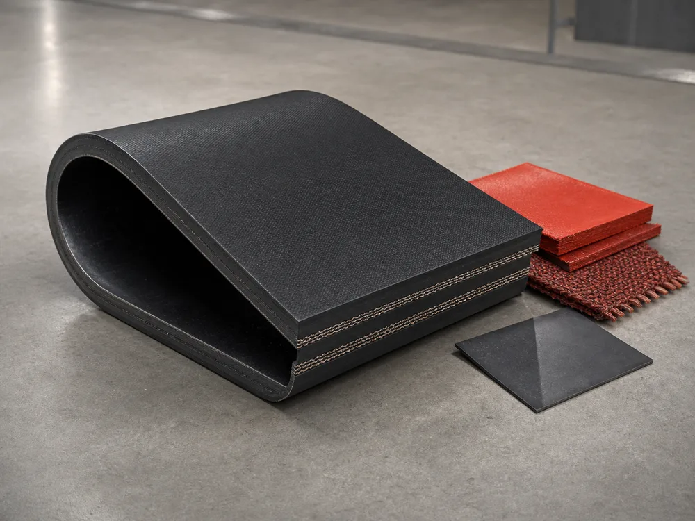 Representative FRAS conveyor belt cover render